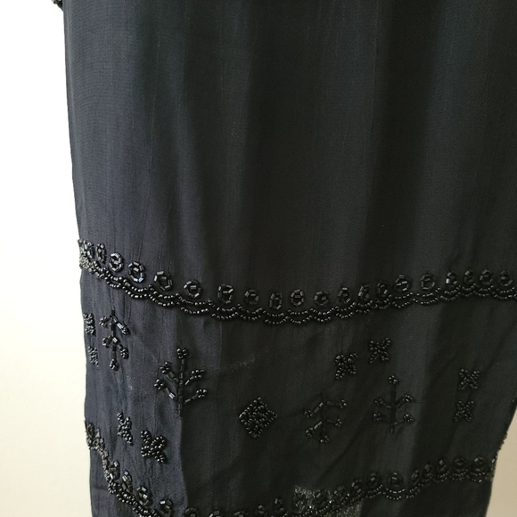 T Rose 2 Pc Beaded Dress/ Jacket Set Size Medium - Picture 6 of 11